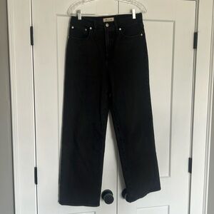 Madewell vintage wide leg jeans, never worn!